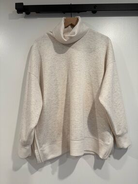 All in motion Cozy Women’s Cream Turtleneck Sweater